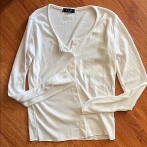 Chic White Button-Down Shirt